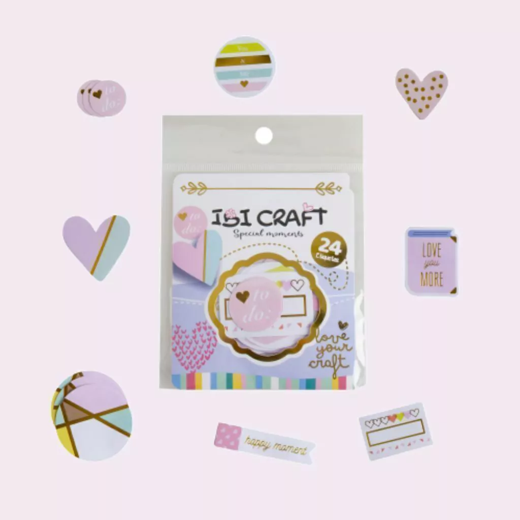 ETIQUETAS FOIL CRAFT LOVE