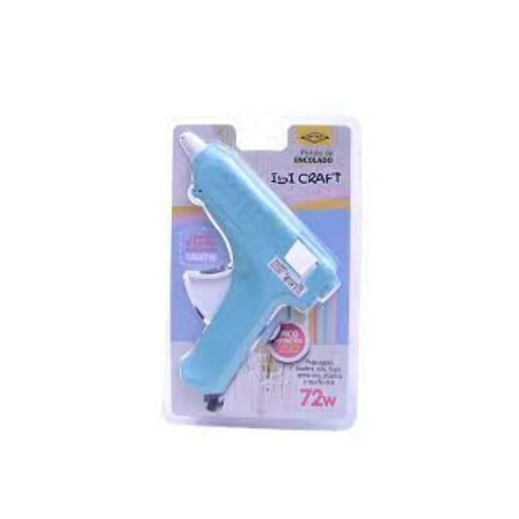 PISTOLA CHICA ENCOLADORA IBI PASTEL 990500 CELESTE