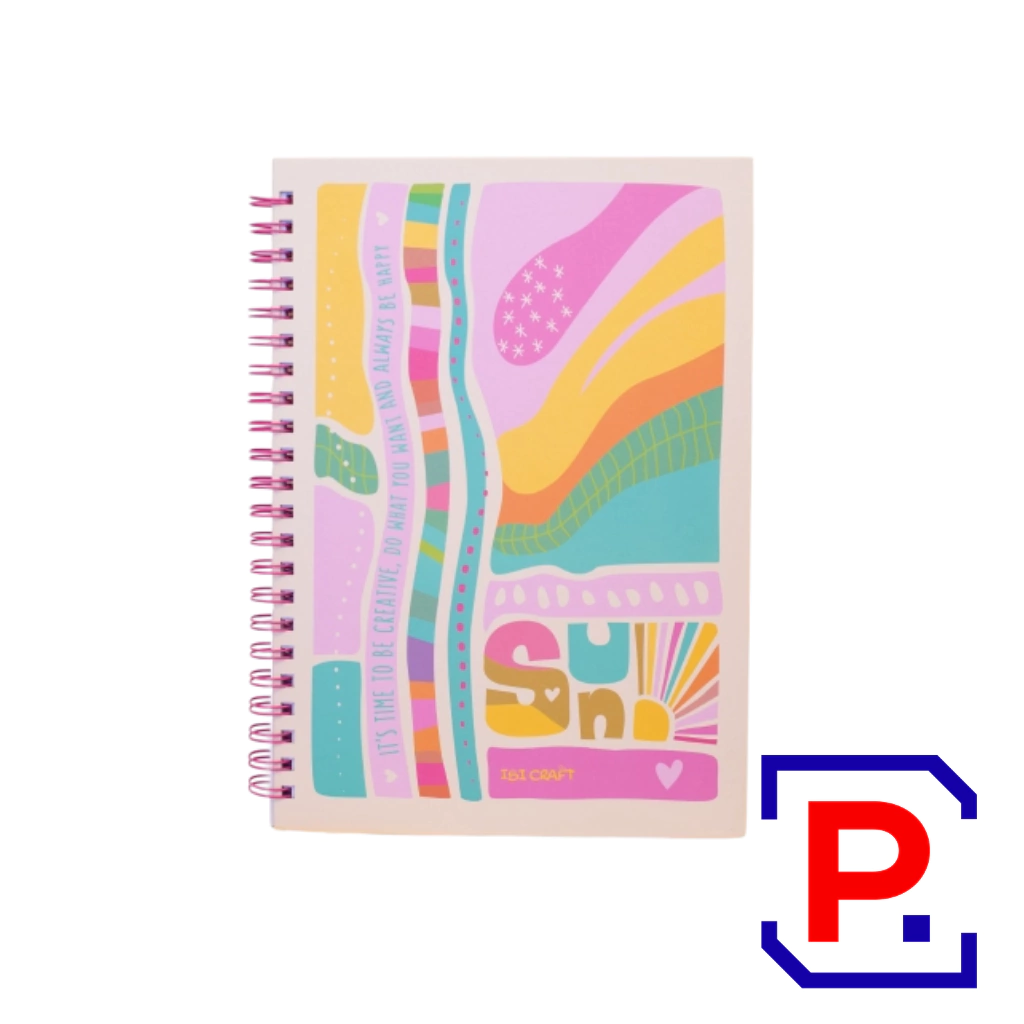 CUADERNO A4 ESPIRALADO 96HJS T/DURA IBICRAFT SUN 116120