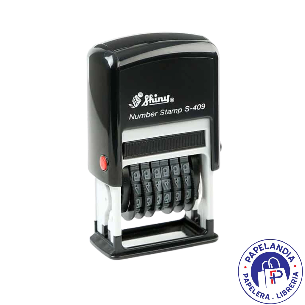 SHINY S-409 (RPET-409 ) SELLO NUMERADOR AUTOMATICO 4MM 840210