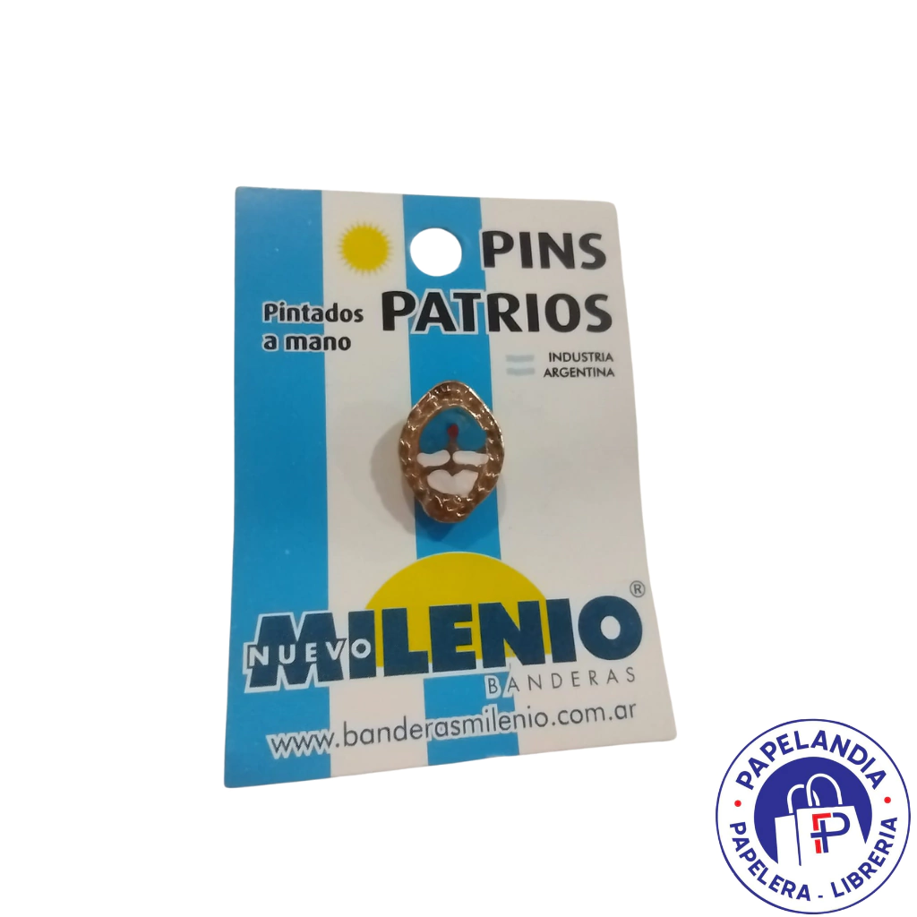 PIN ARGENTINA METALICO NRO 2 ESCUDO
