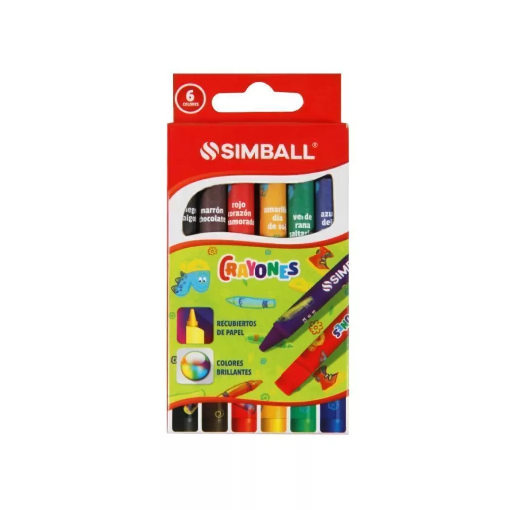 CRAYONES MICRO SIMBALL X 6