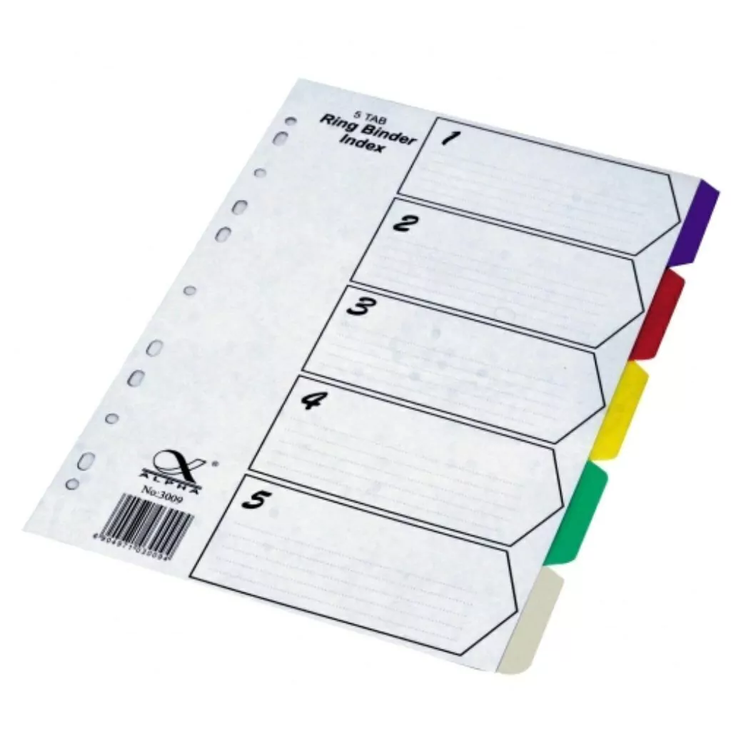 INDICE 11 PERFORACIONES A4 5 TABULACIONES