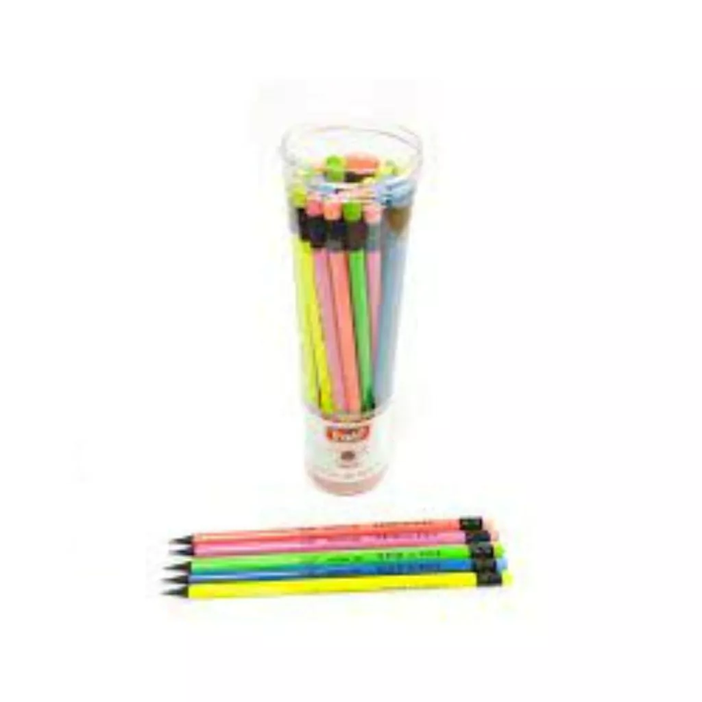 LAPIZ GRAFITO TRABI FLUO TUBO X 36 UN