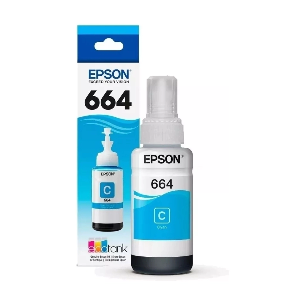 BOTELLA TINTA EPSON 664 CYAN
