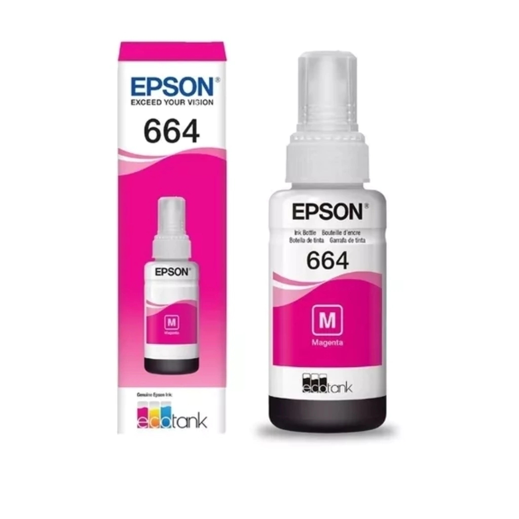 BOTELLA TINTA EPSON 664 MAGENTA ORIGINAL