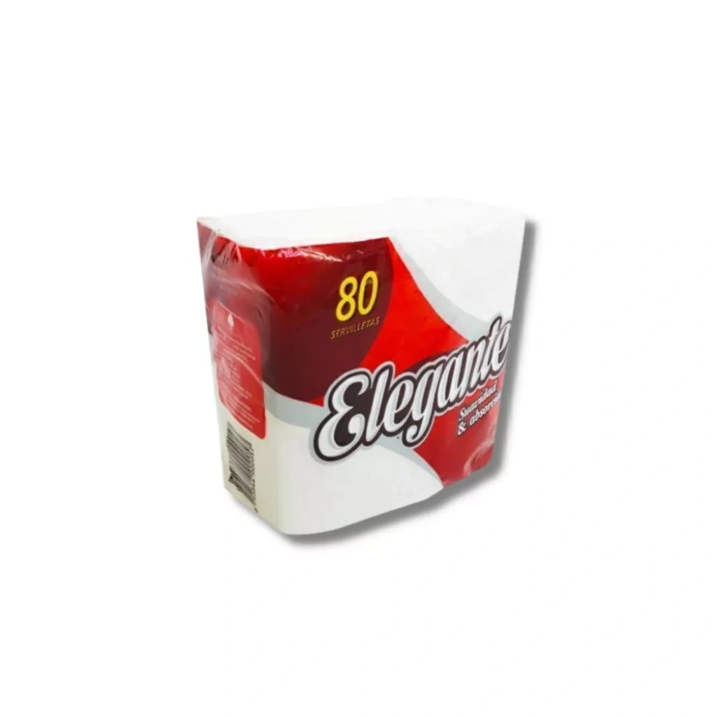 SERVILLETA 33X32 ELEGANTE X80