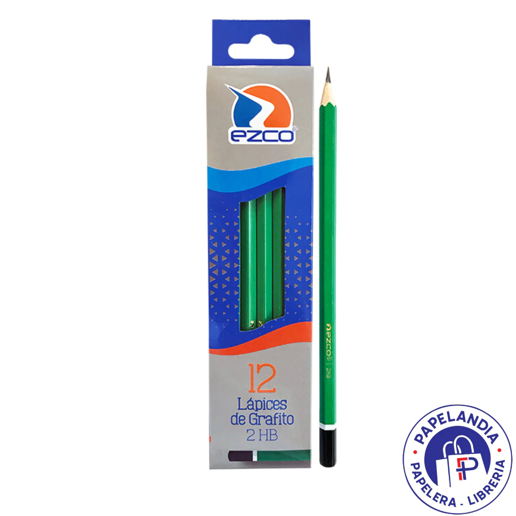 LAPIZ GRAFITO EZCO X 12