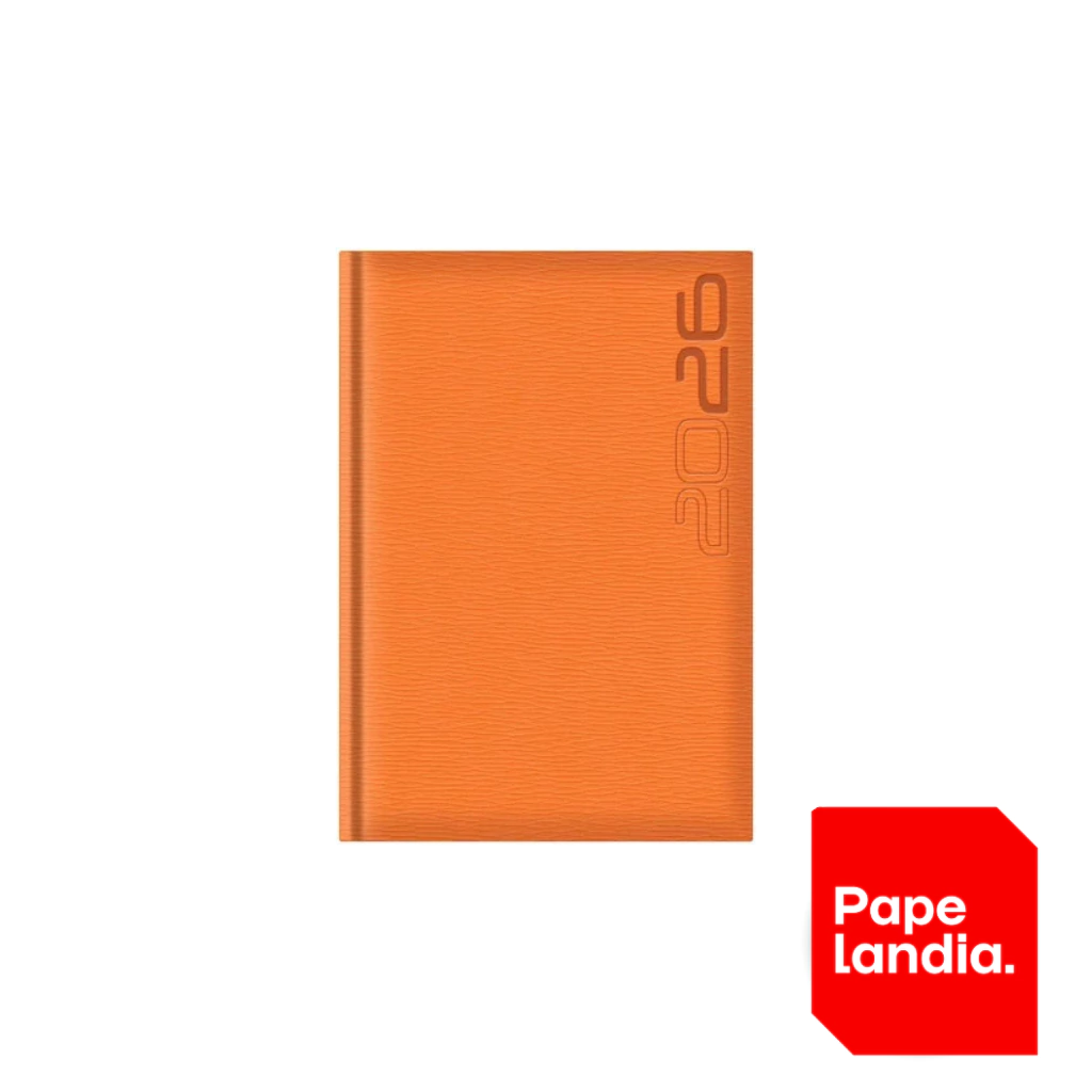 AGENDA 2026 DIARIA 14X20 RIVOLI NARANJA COD: 7142