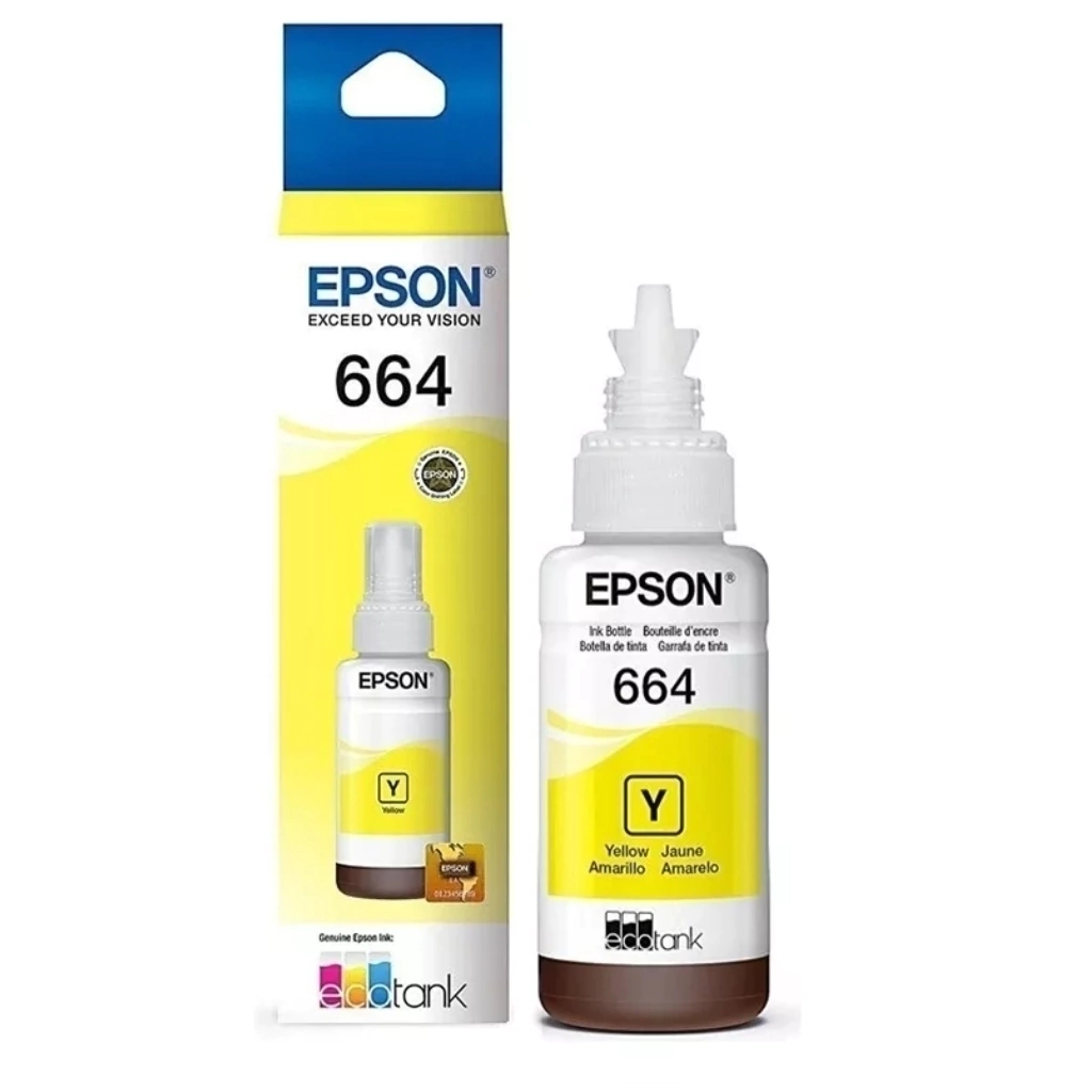 BOTELLA TINTA EPSON 664 AMARILLO