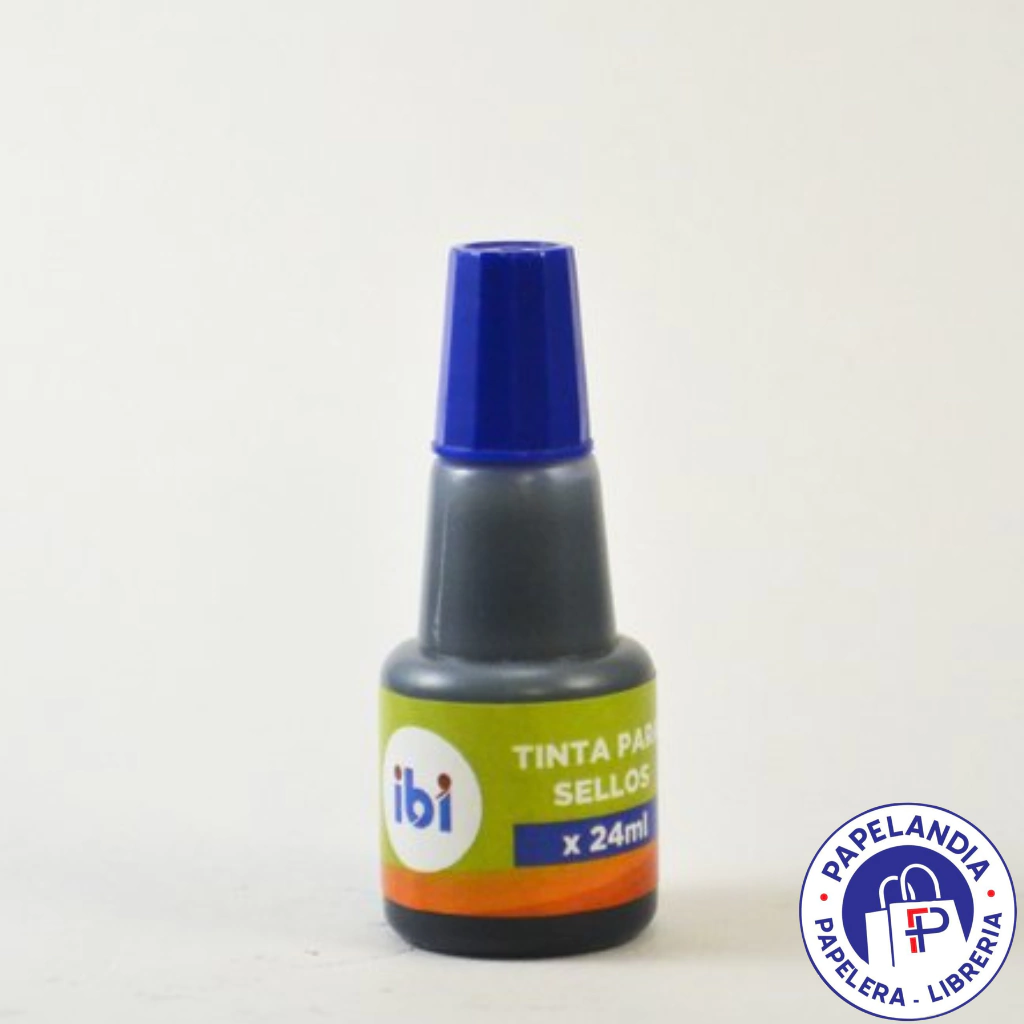 TINTA SELLOS IBI X 24ML AZUL 840704 DISCONT