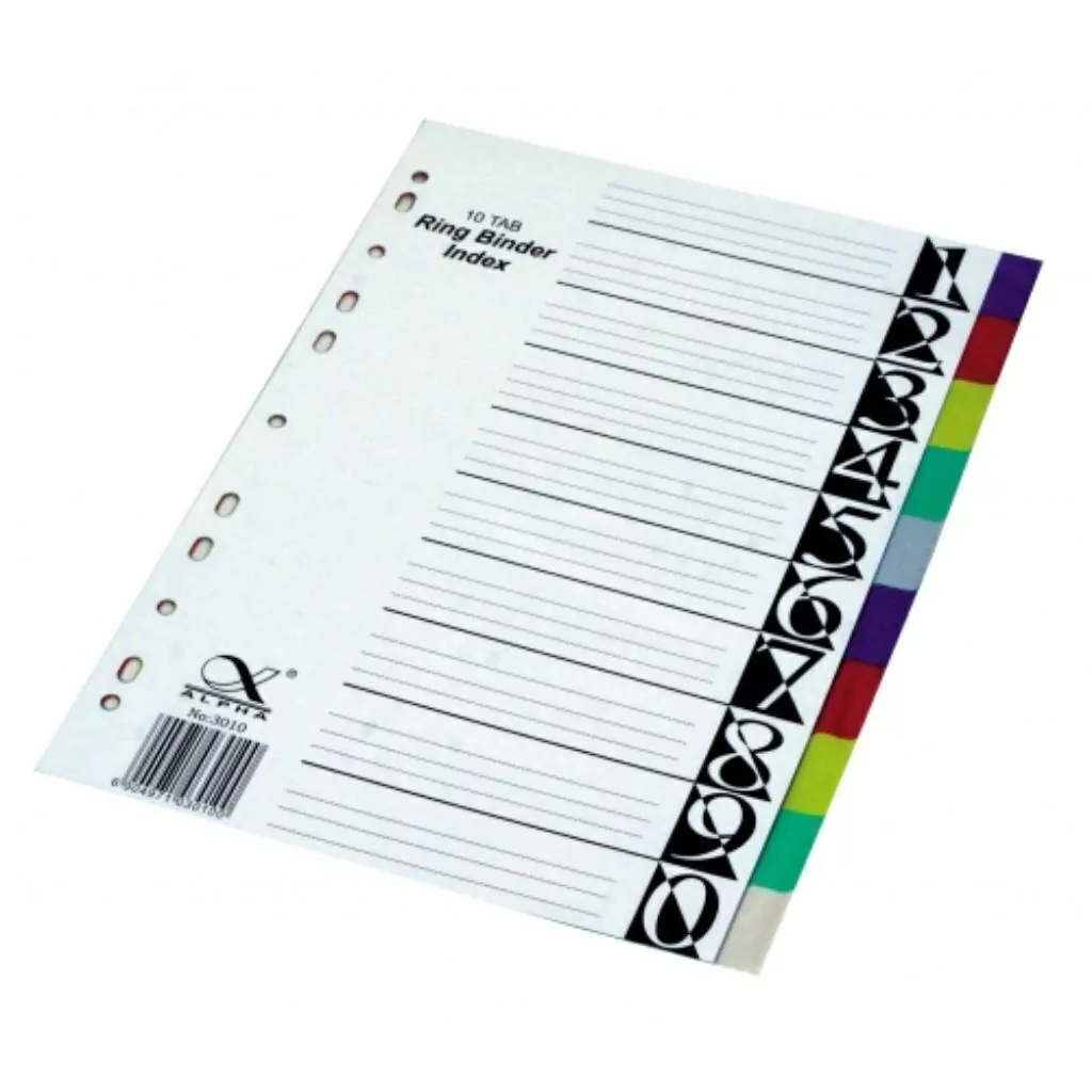 INDICE 11 PERFORACIONES A4 10 TABULACIONES