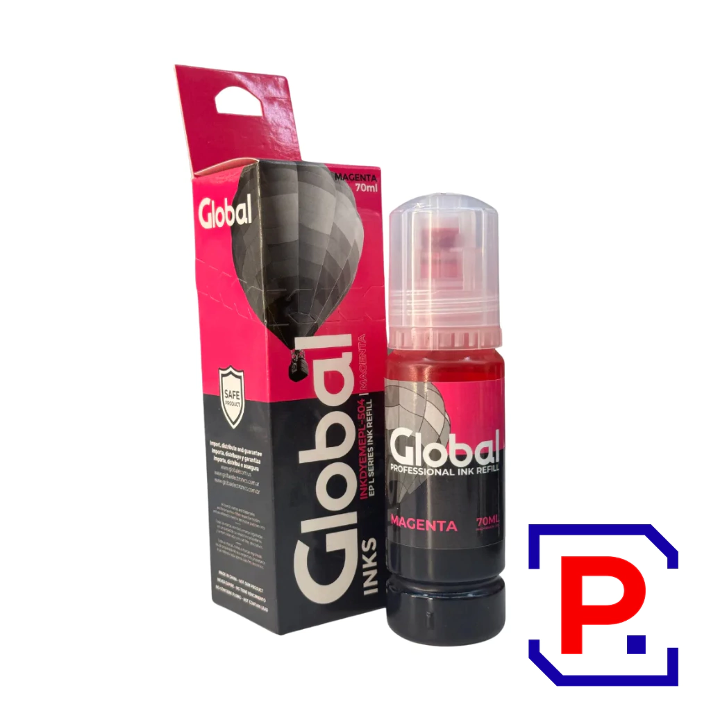 TINTA ALTERNATIVA P / EPSON T - 544 / 504 MAGENTA E-T504/544-M GTC