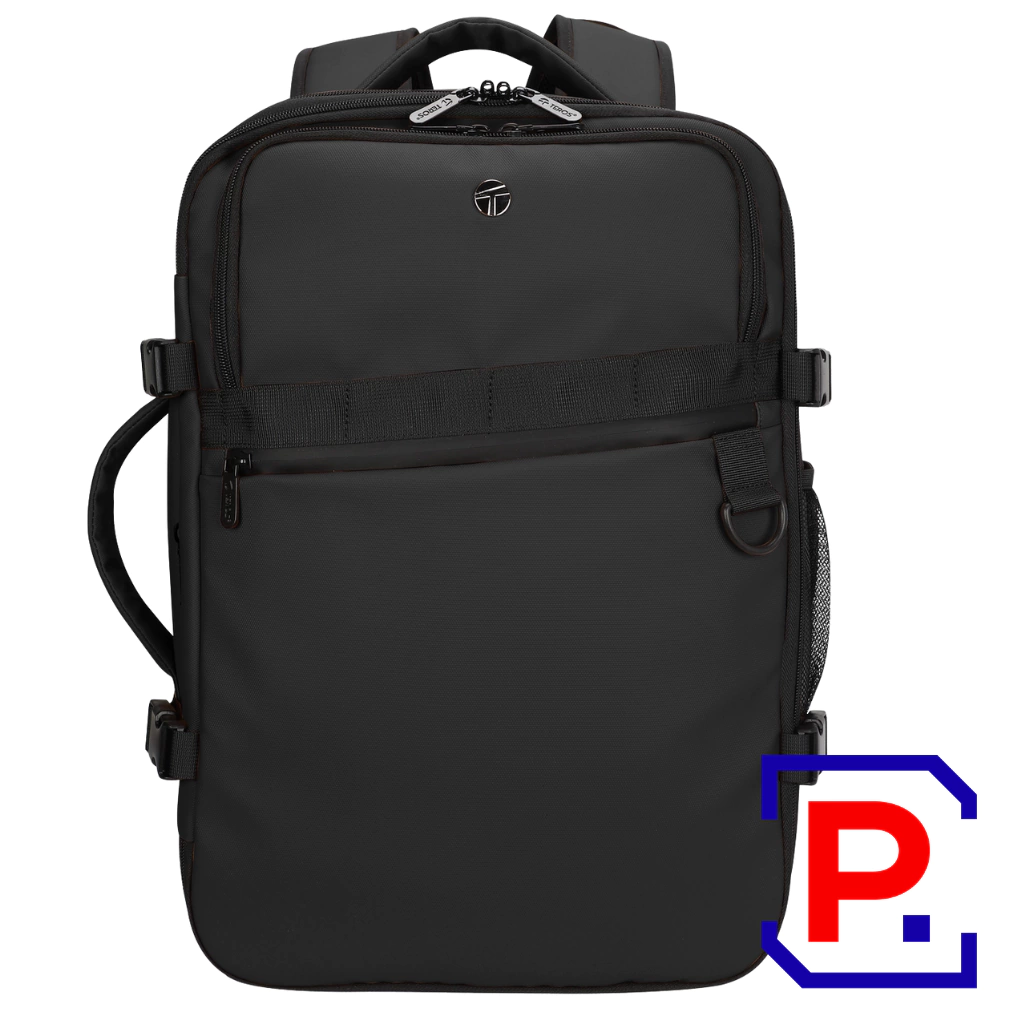 MOCHILA TEROS 15.6" PARA VIAJE TE9037BK TRAVEL BACKPACK BLACK