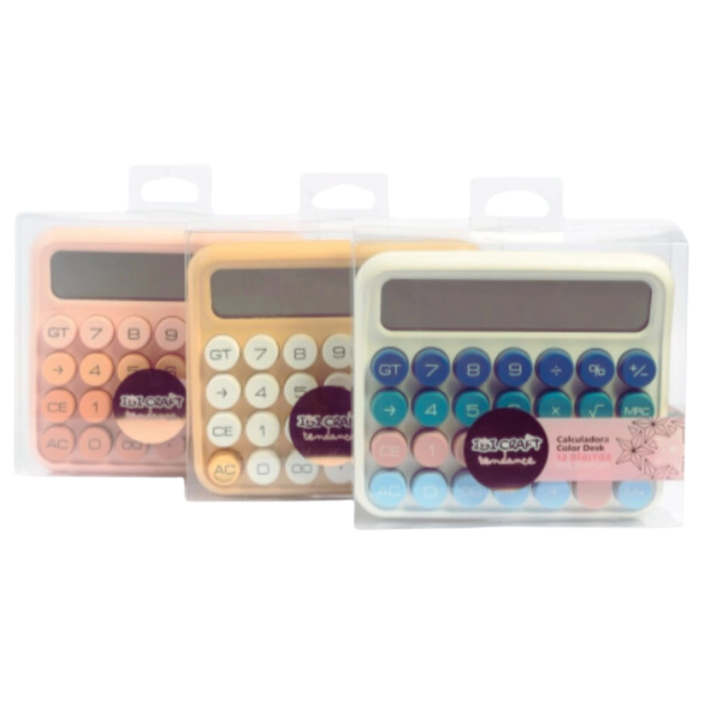 IBICRAFT CALCULADORA PREMIUM ESCRITORIO 12DIG 073135