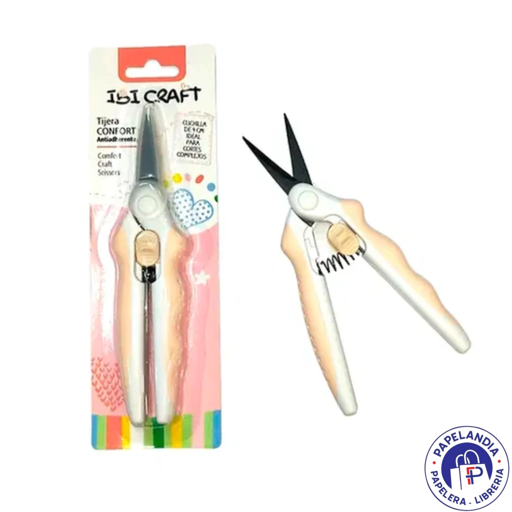 TIJERA IBICRAFT DE PRECISION 16,5CM CONFORT 900657