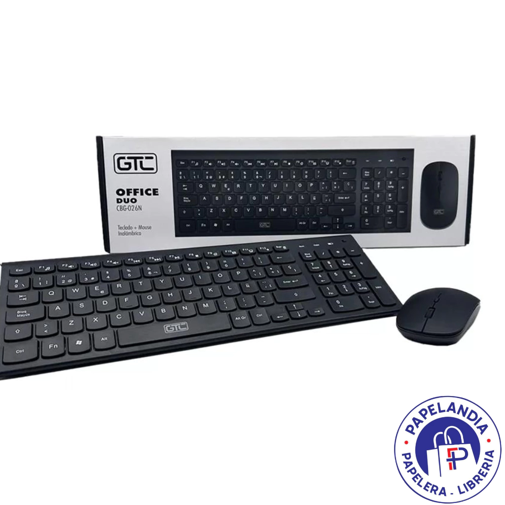 CBG-026N COMBO OFFICE DUO GTC NEGRO