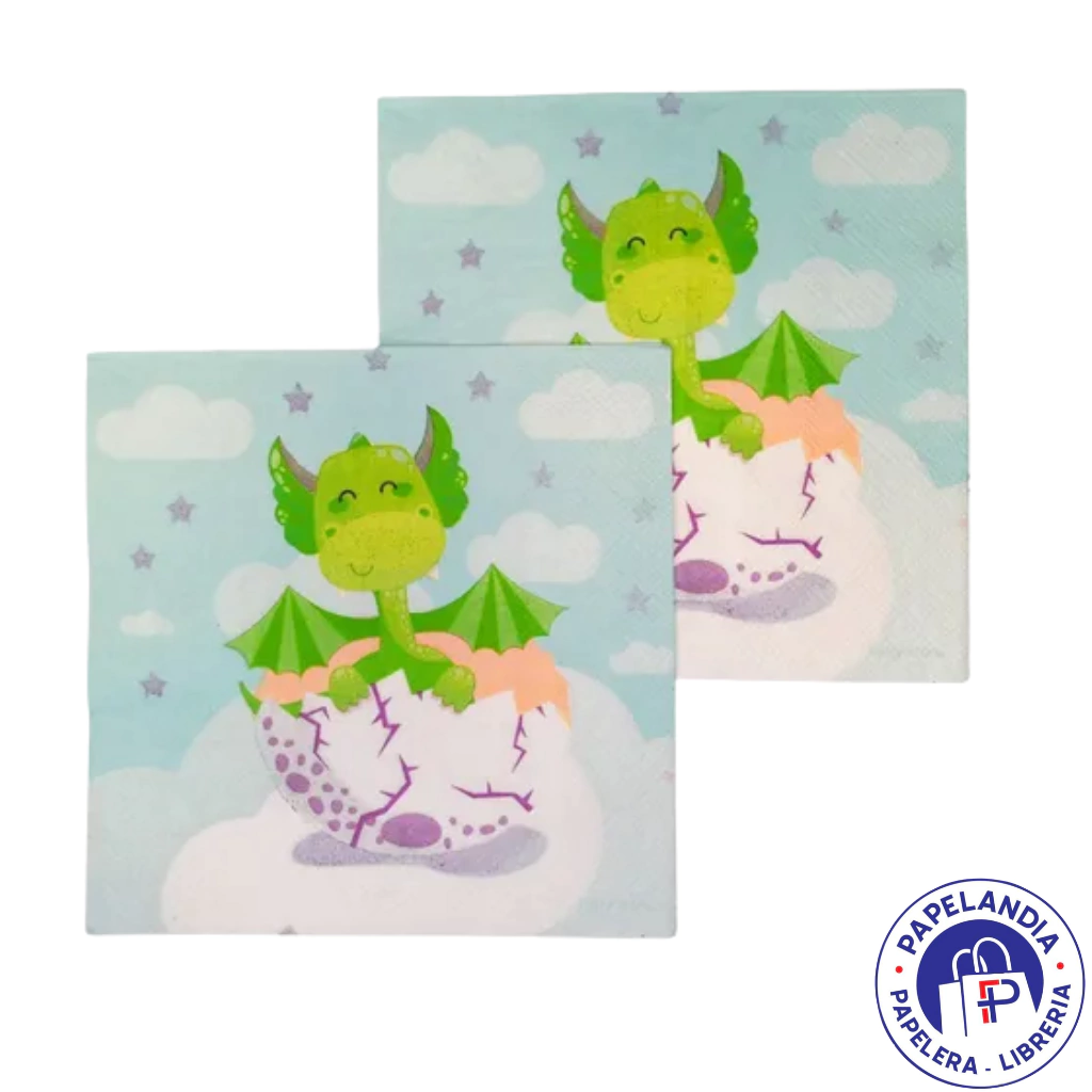 SERVILLETA DE PAPEL *DRAGON* X 20 UNIDADES DSE017