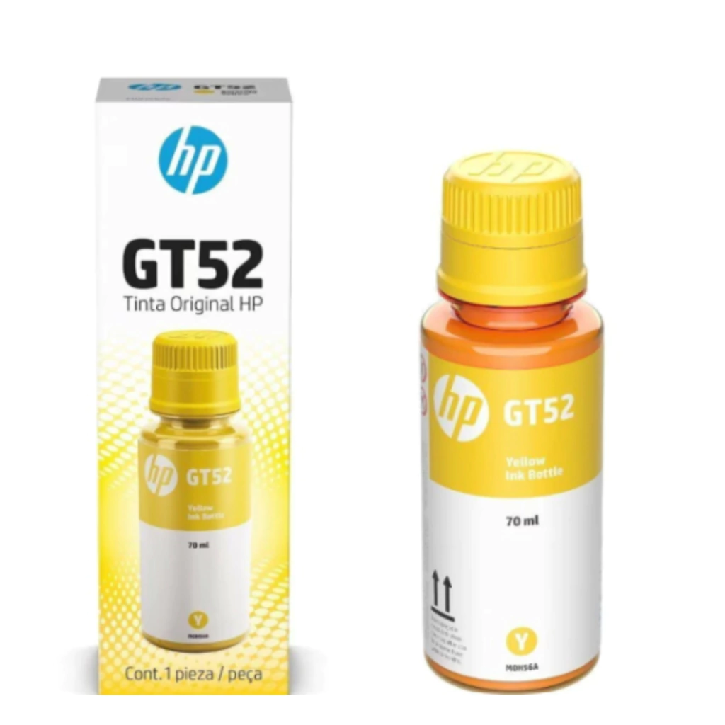 BOTELLA TINTA HP GT 52 AMARILLO