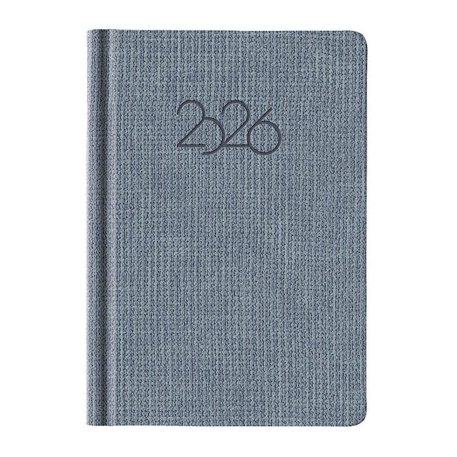 AGENDA 2026 DIARIA CARTERA 10X15 PORTOFINO AZUL CLARO