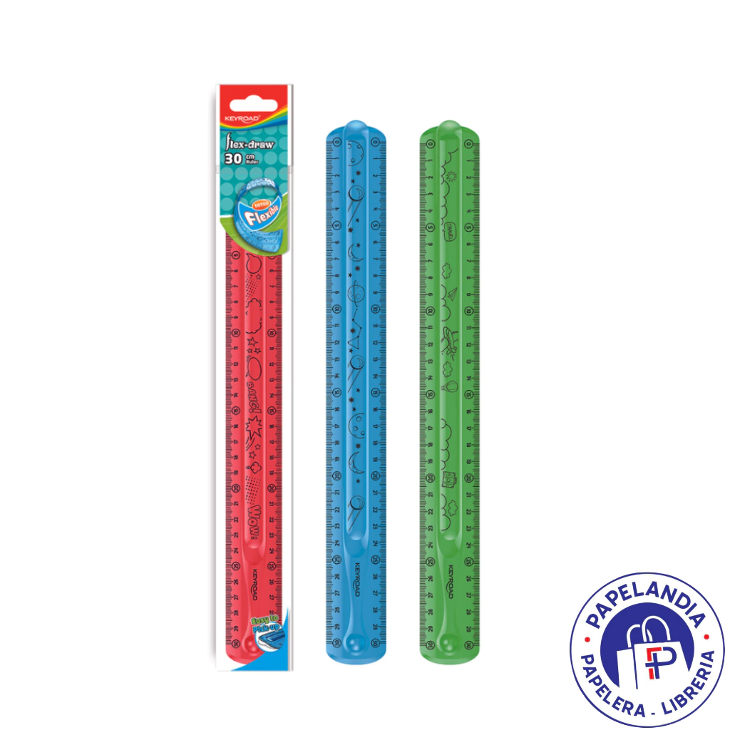 REGLA FLEXIBLE 30CM OLAMI DISCONT