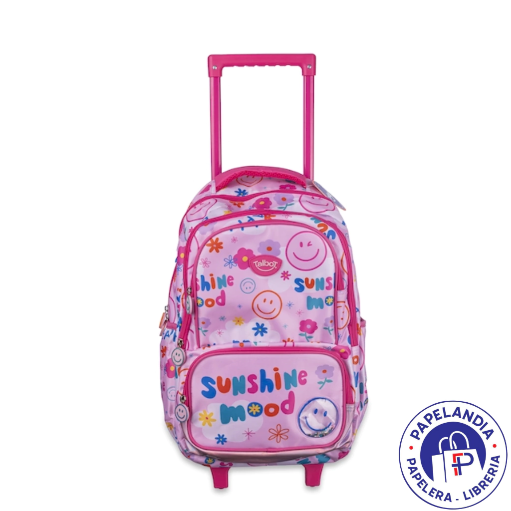 MOCHILA CARRO TALBOT SCHOOL GANG ESTADO DE ANIMO 45CM COD: 6756