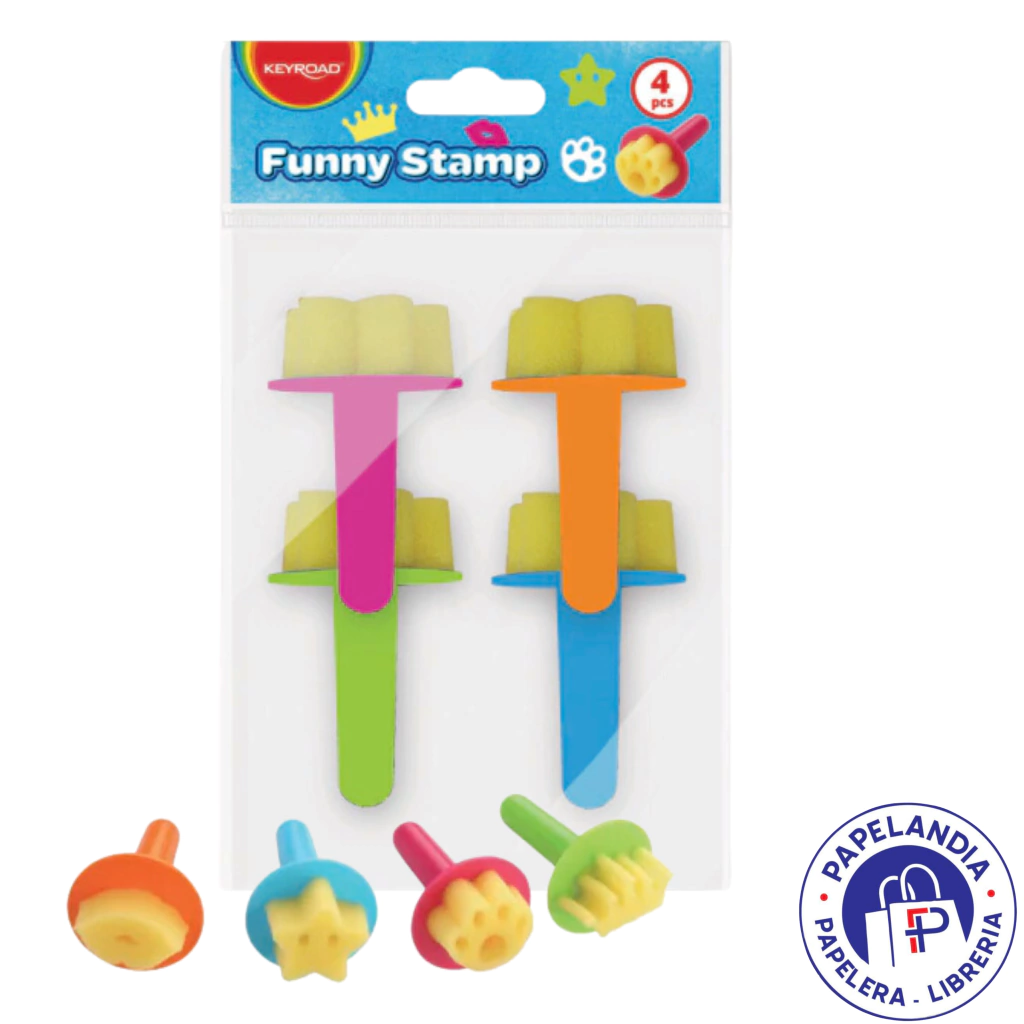 SELLOS GOMA ESPUMA FANCY, SET X 4 UNID KR971859