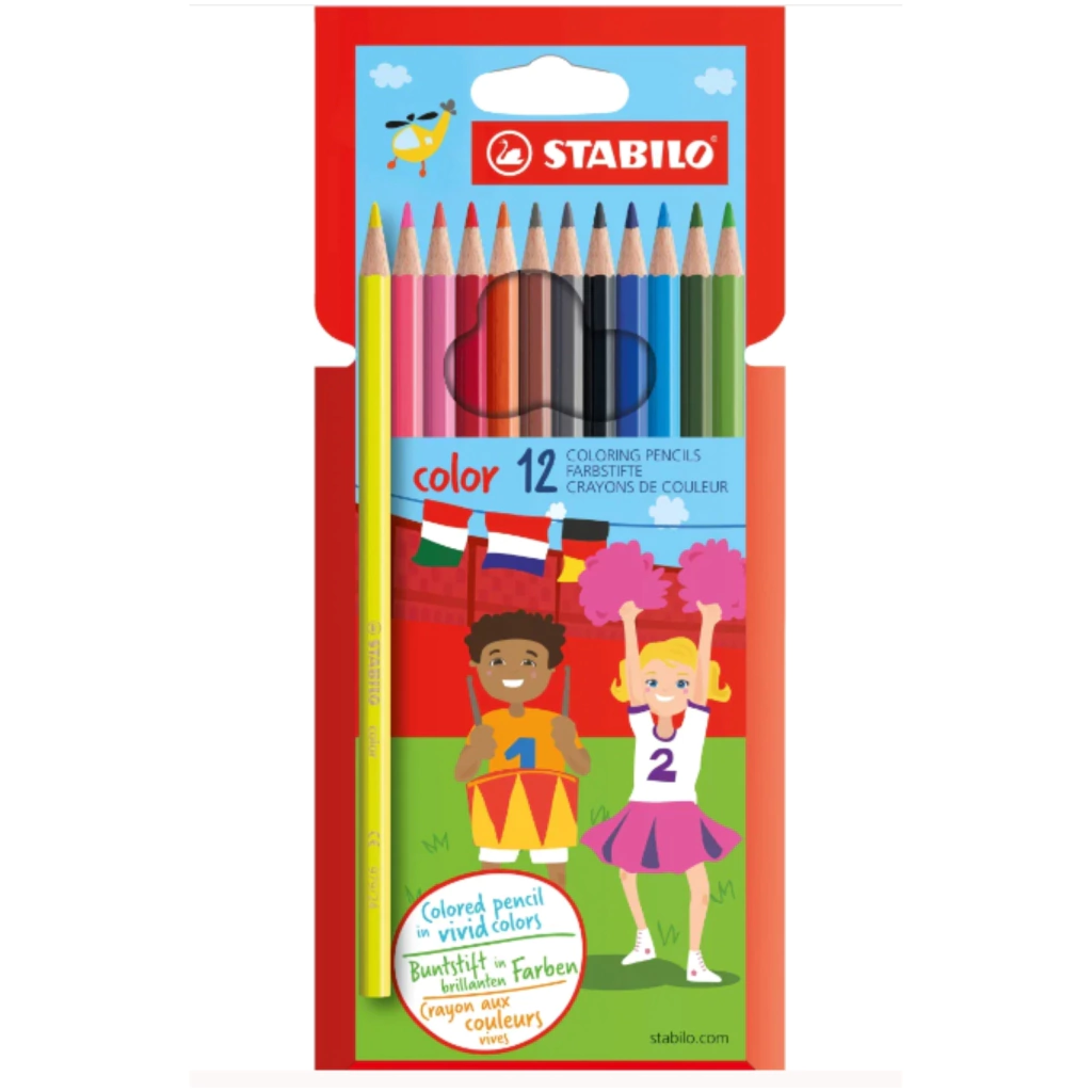 PINTURITAS STABILO COLOR X 12 LARGOS 1912/77-11