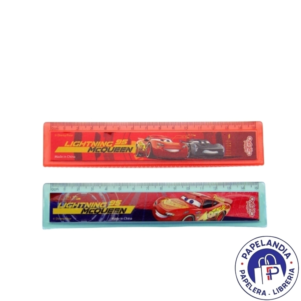 REGLA 15CM CARS CRESKO