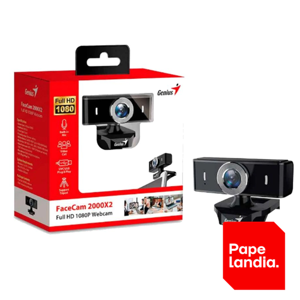 WEBCAM GENIUS FACECAM 2000X2 FHD 1080P