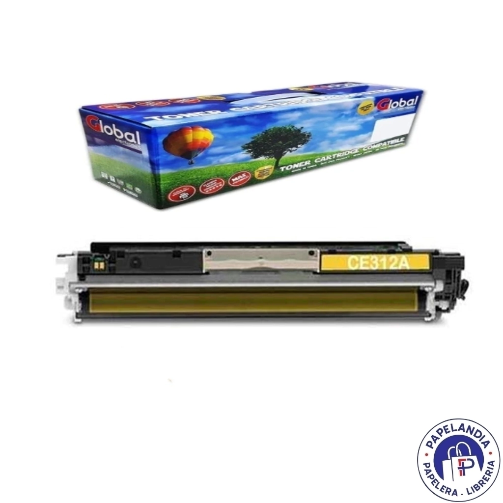 TONER 126A YELLOW CE312A ALTERNATIVO GLOBAL