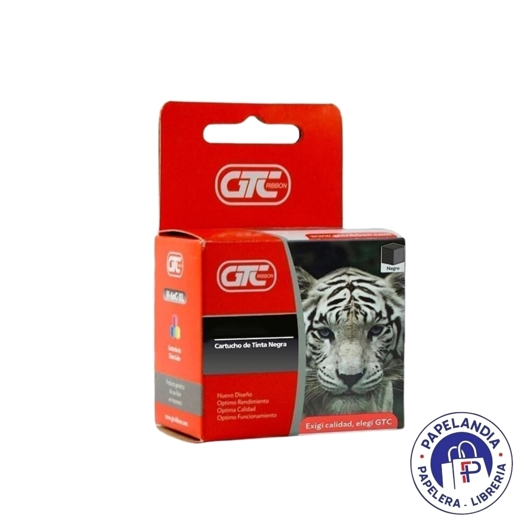 CARTUCHO ALTERNATIVO P / HP 6656 NEGRO 19ML GT- 656 N (C:100) GTC