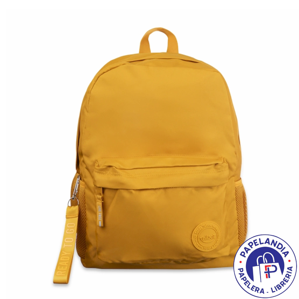 MOCHILA ESPALDA TALBOT LIFESTYLE LISA MOSTAZA 40CM COD: 6651
