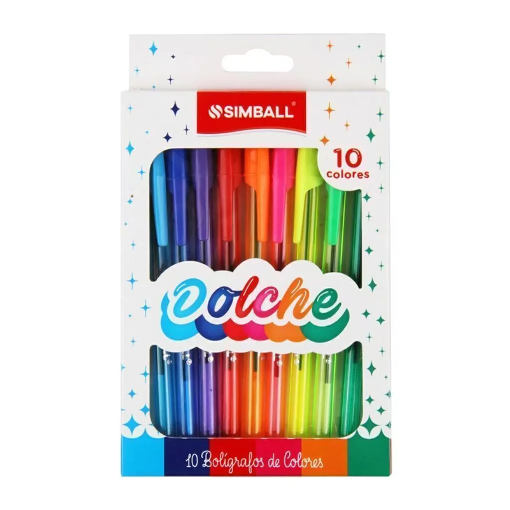 BOLIGRAFO MICRO DOLCHE X10 SURTIDO