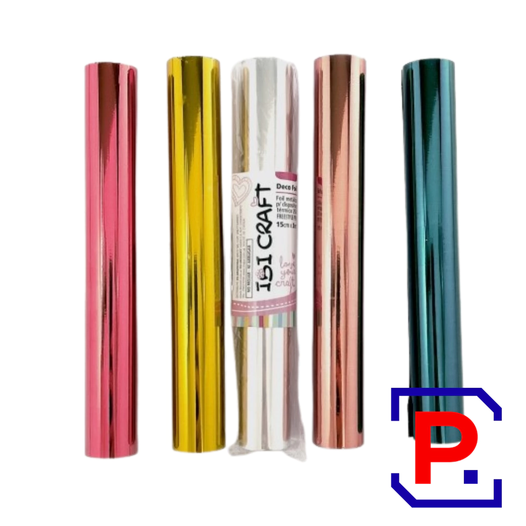 PAPEL FOIL ART PARA LAPIZ TERMICO 0.15 * 3 MTS VERDE