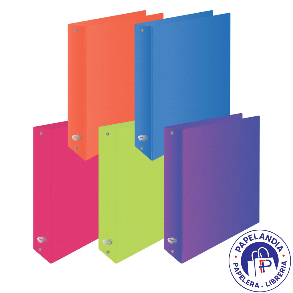 CARPETA ESCOLAR 3X40 LINE NEON 2131 NARANJA