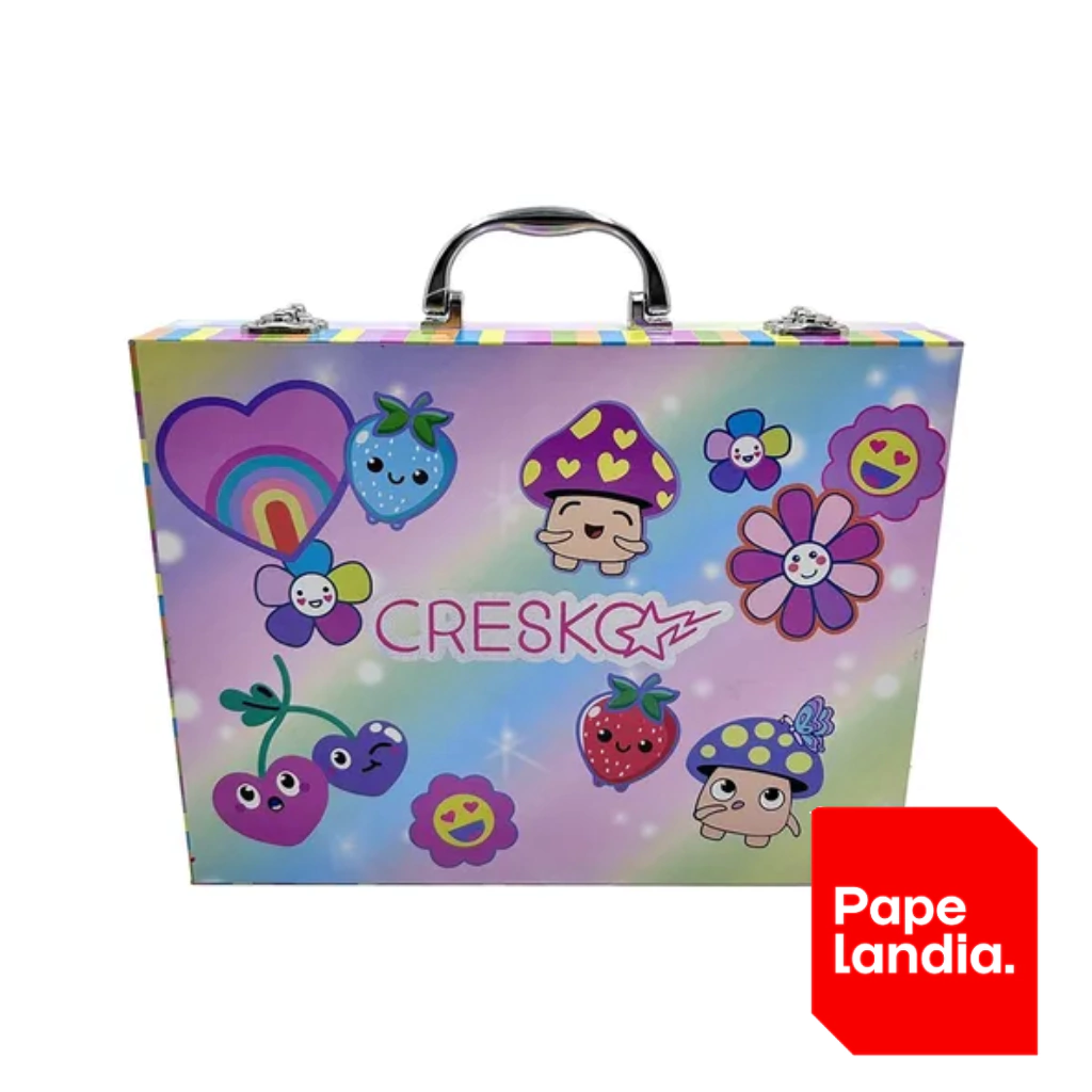VALIJA SET ARTE CRESKO CK849 53 PIEZAS