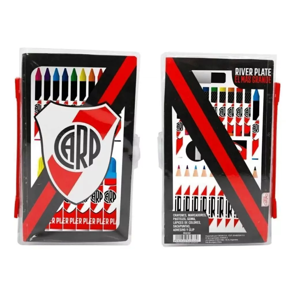 SET DE ARTE CRESKO RI232 RIVER PLATE 42 PIEZAS