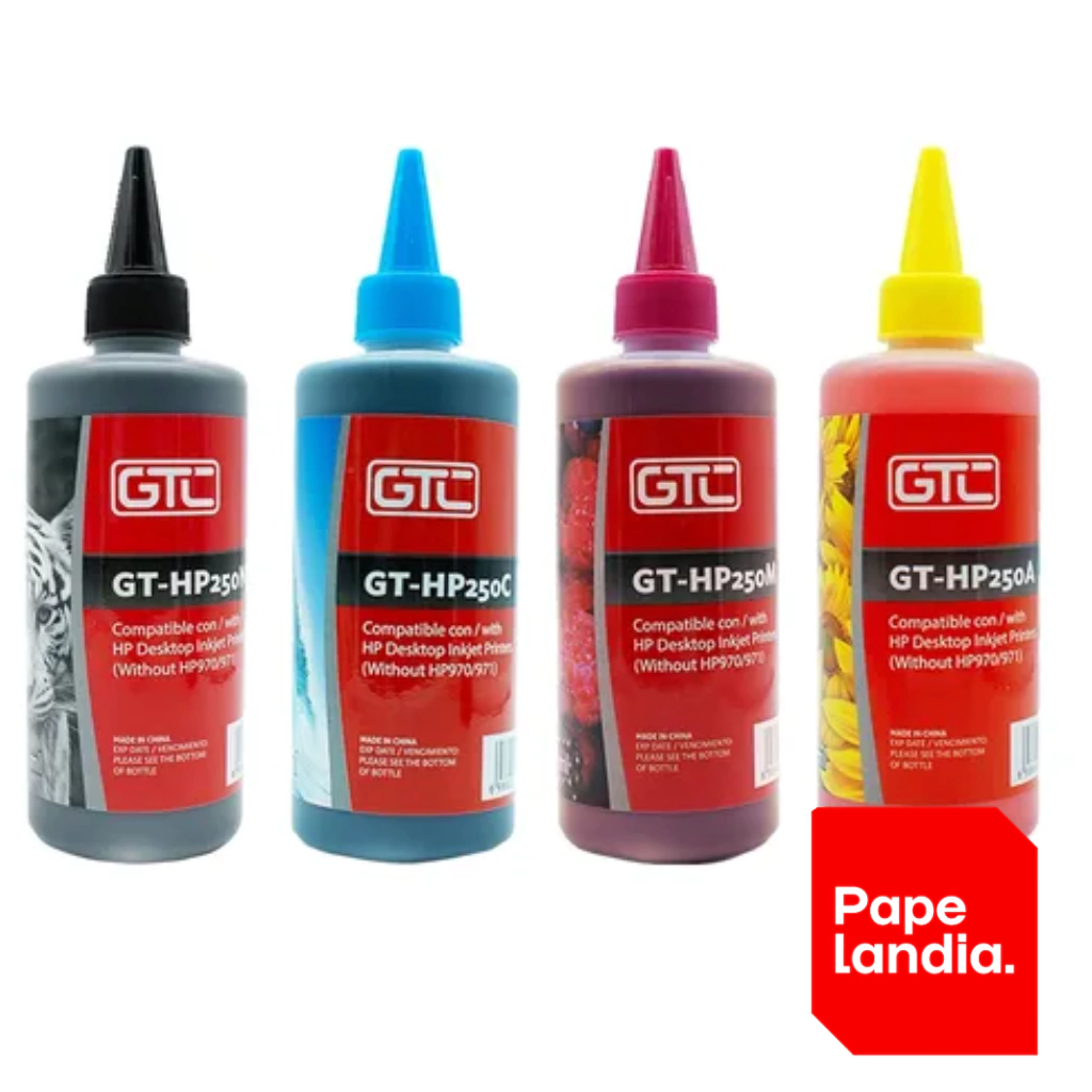 TINTA ALTERNATIVA P / HP 250 GT-H-250-C CYAN