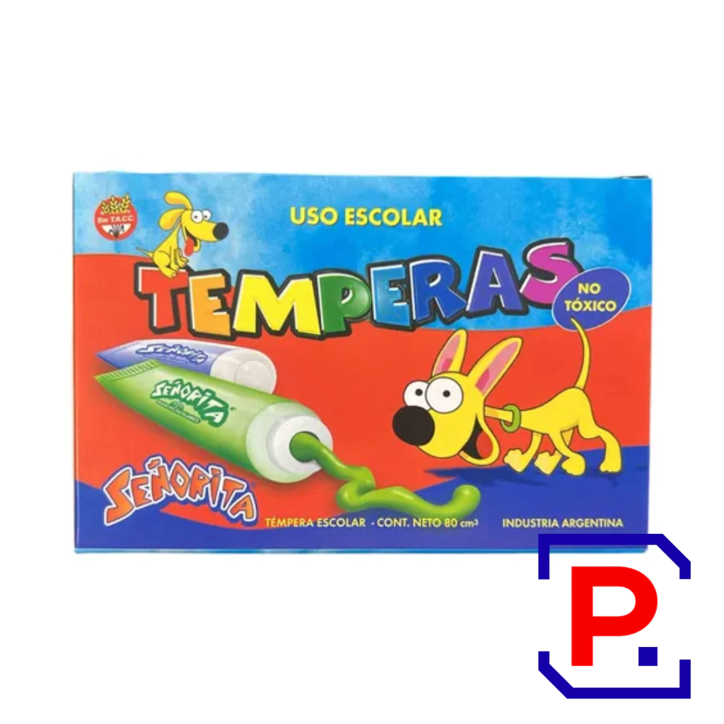 TEMPERA SEÑORITA POMO 8 CC X 10 UN SURTIDAS
