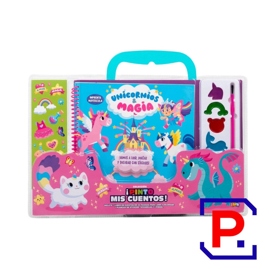 PINTO MIS CUENTOS UNICORNIOS Y MAGIA LIST-545