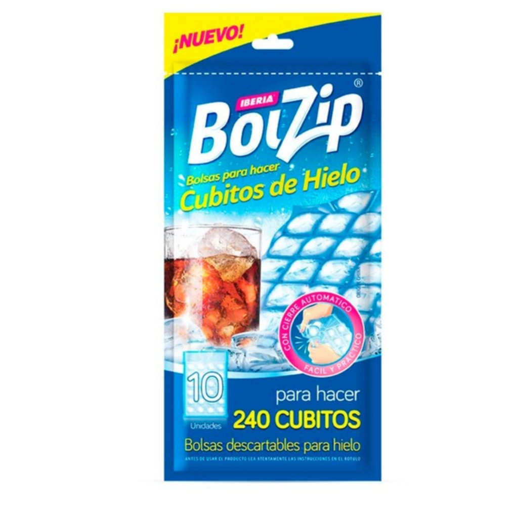 BOLSA CUBO HIELO X UNID