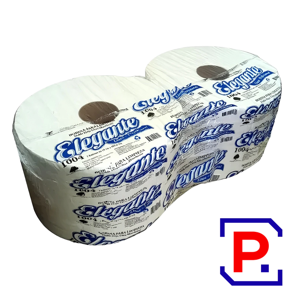 BOBINA INDUSTRIAL ELEGANTE 19CM X 400 MTS BULTO X 2