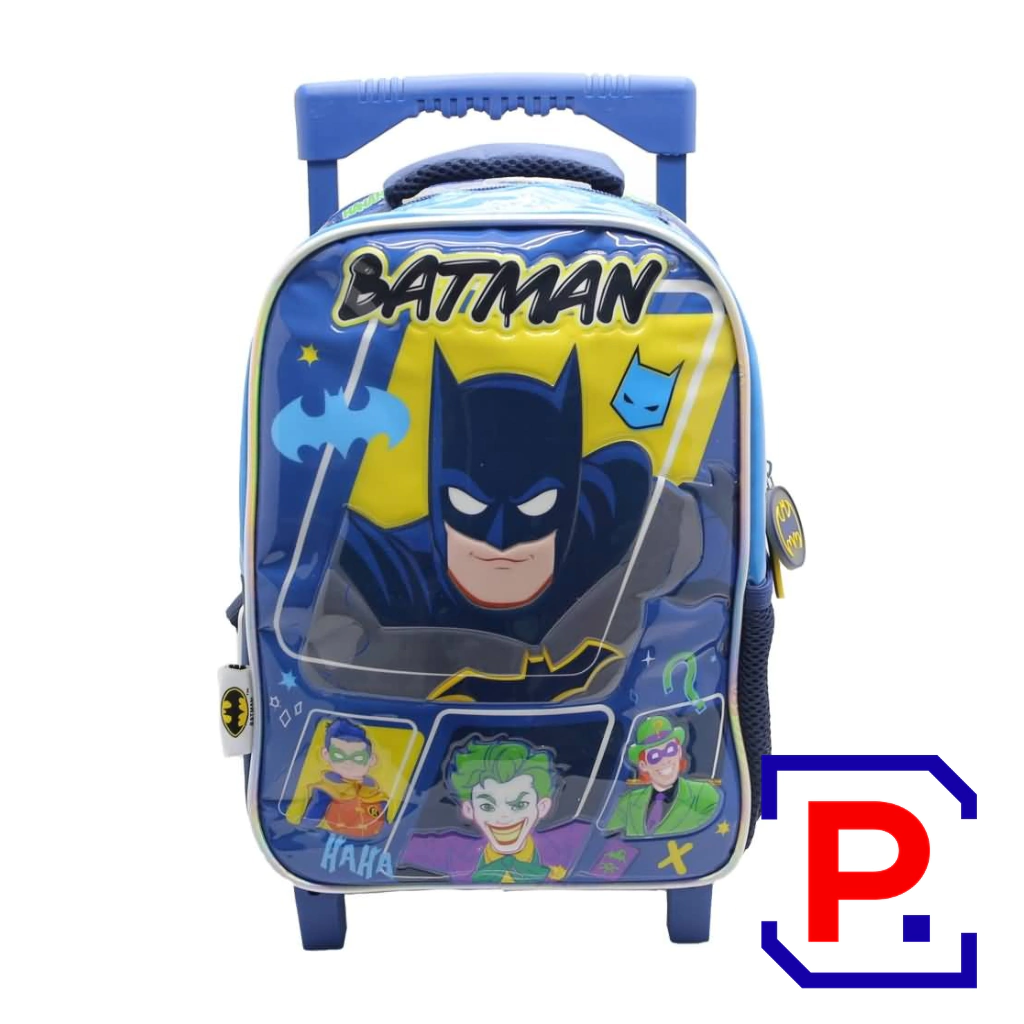 MOCHILA BATMAN 12" CARRO LJ298