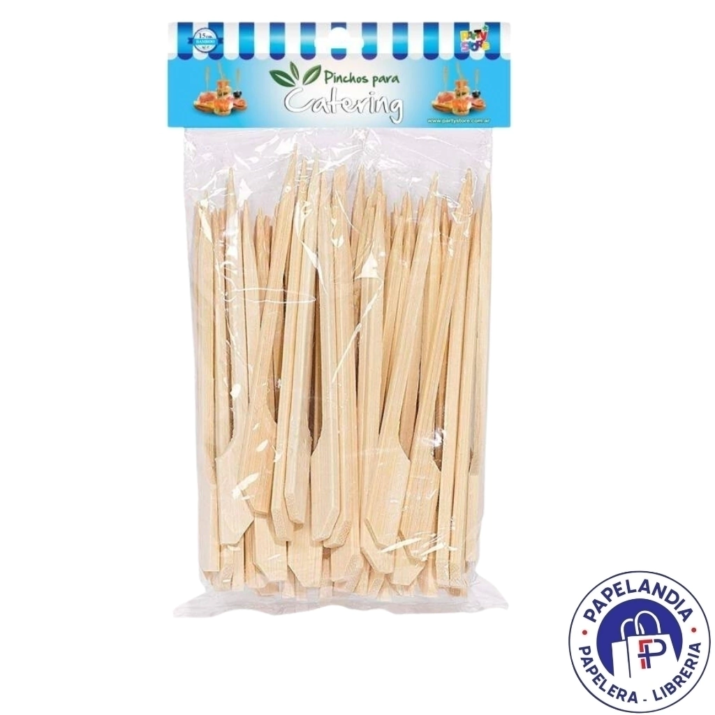 PINCHOS PARA CATERING 15CM - BOLSA X 100 UN. PIC15