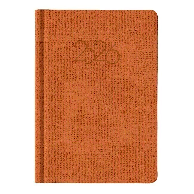 AGENDA 2026 DIARIA CARTERA 10X15 PORTOFINO NARANJA