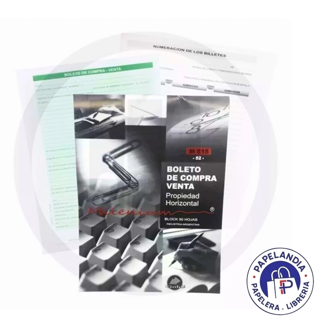 FORMULARIO M 302 (50) REC.SEÑA AUTOMOTOR MILENIUM
