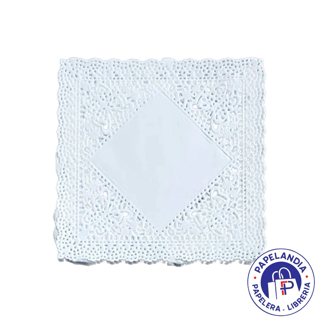 BLONDA CUADRADA BLANCA 9X9 CM X100 BCUA9 PACOLON