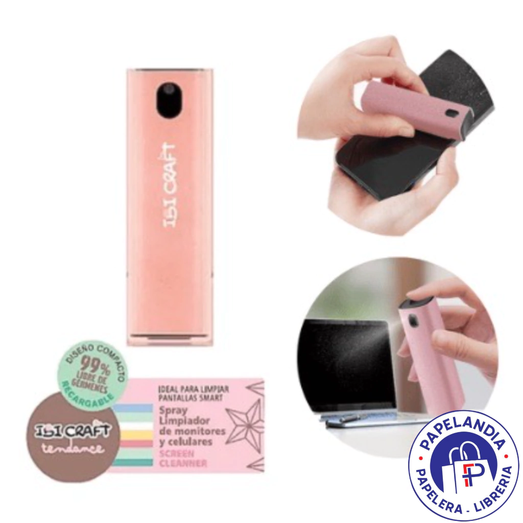 SCREEN CLEANER 10ML (SPRAY + FIBRA) 970100