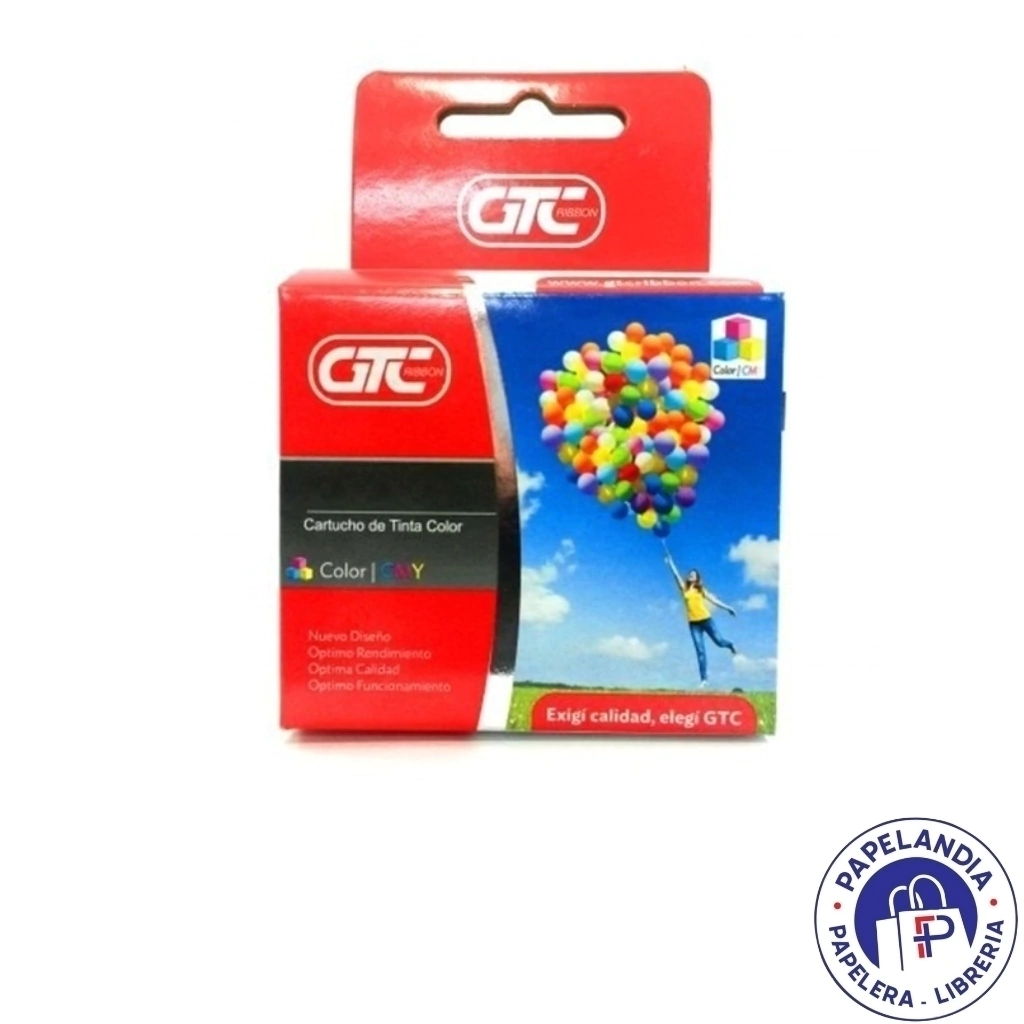 CARTUCHO ALTERNATIVO P / HP 6657 COLOR 14ML GT-657C (C:100) GTC